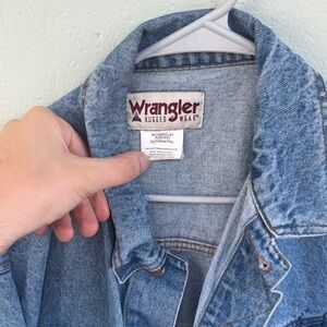 1990 vintage Wrangler Rugged Wear Denim Jacket XL tall